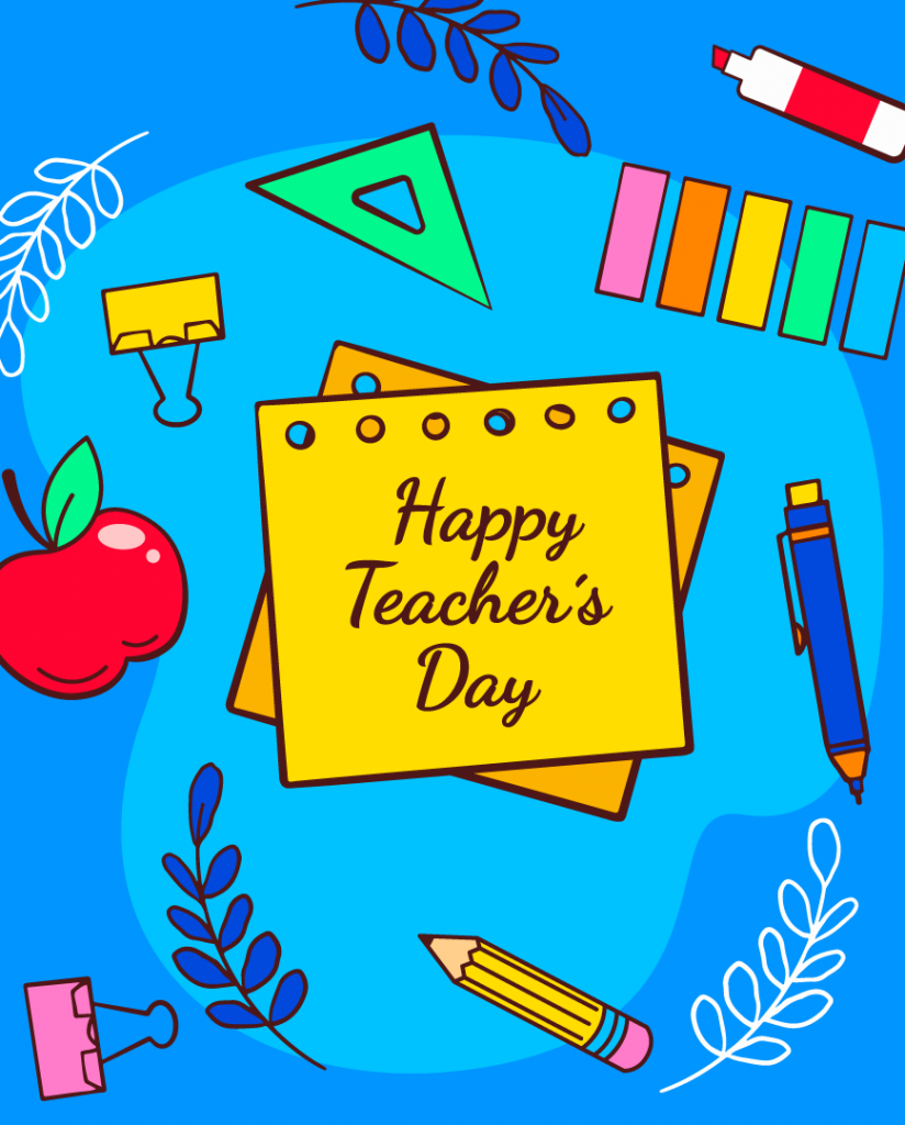 happy teacher's day